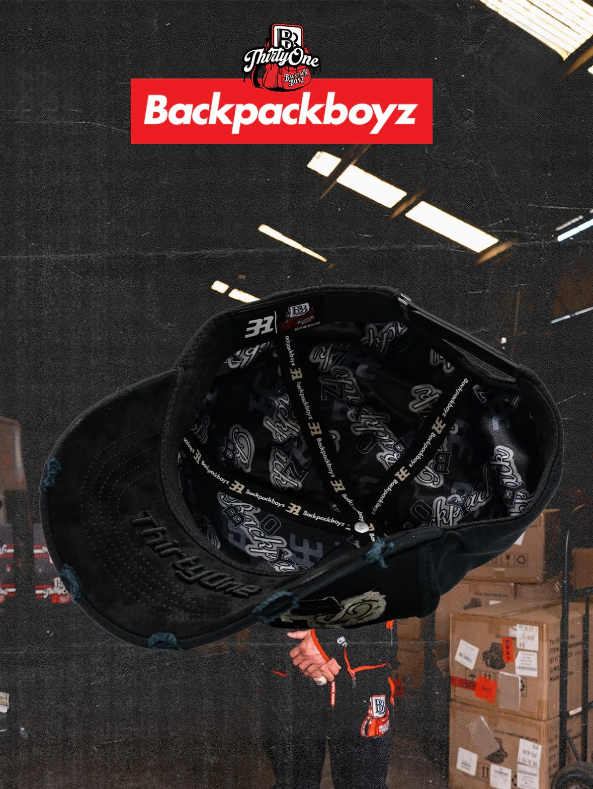 31 hats BACKPACK BOYS (set completo)