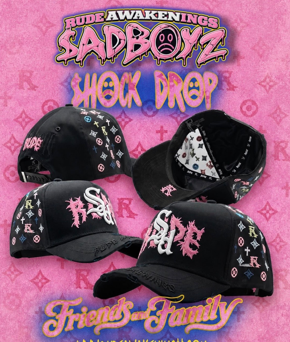 Sad boys x Rude SAD SINNER f&f