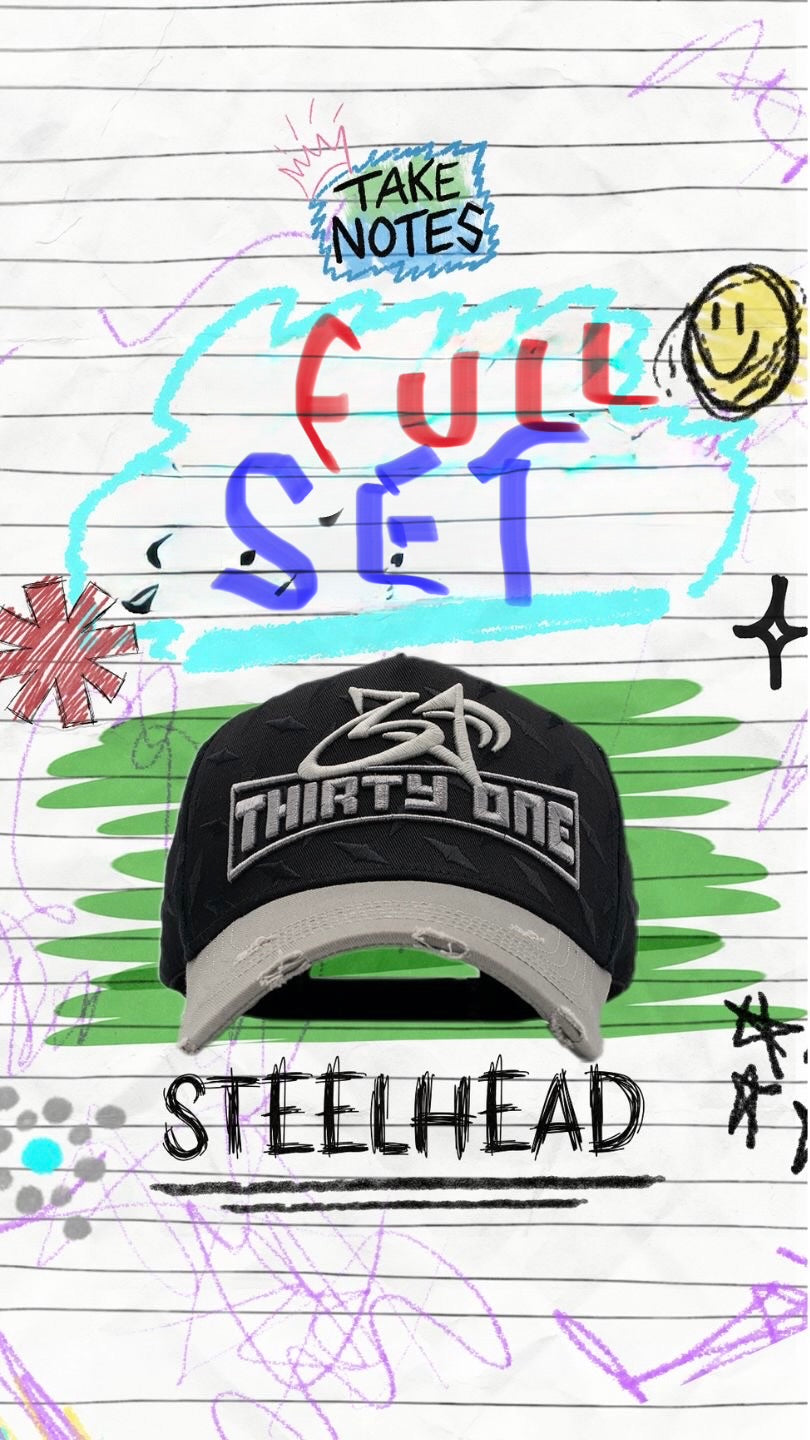 31 hats STEELHEAD (full set)