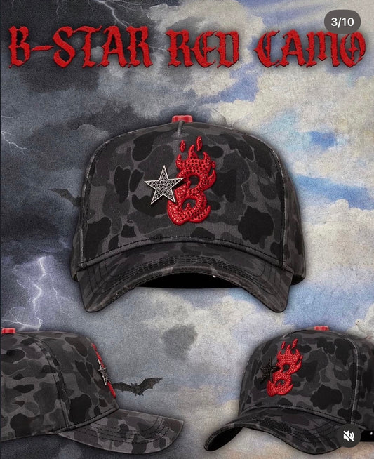 Barbas B star red camo
