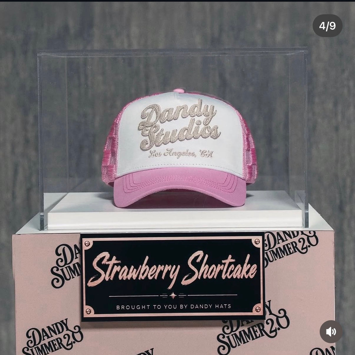 Dandy hats “STRAWBERRY SHORTCAKE”