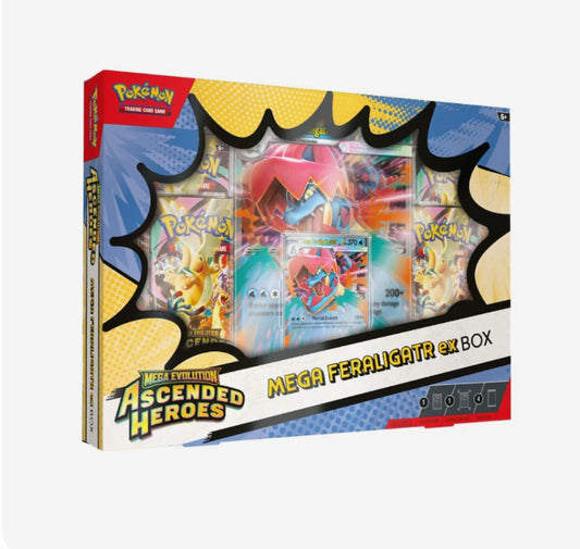 Pokemon mega feraligatr ex