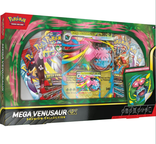 Pokemon mega venusaur ex premium collection