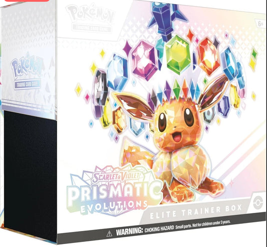 Pokémon - Trading Card Game: Scarlet & Violet - Prismatic Evolutions Elite Trainer Box