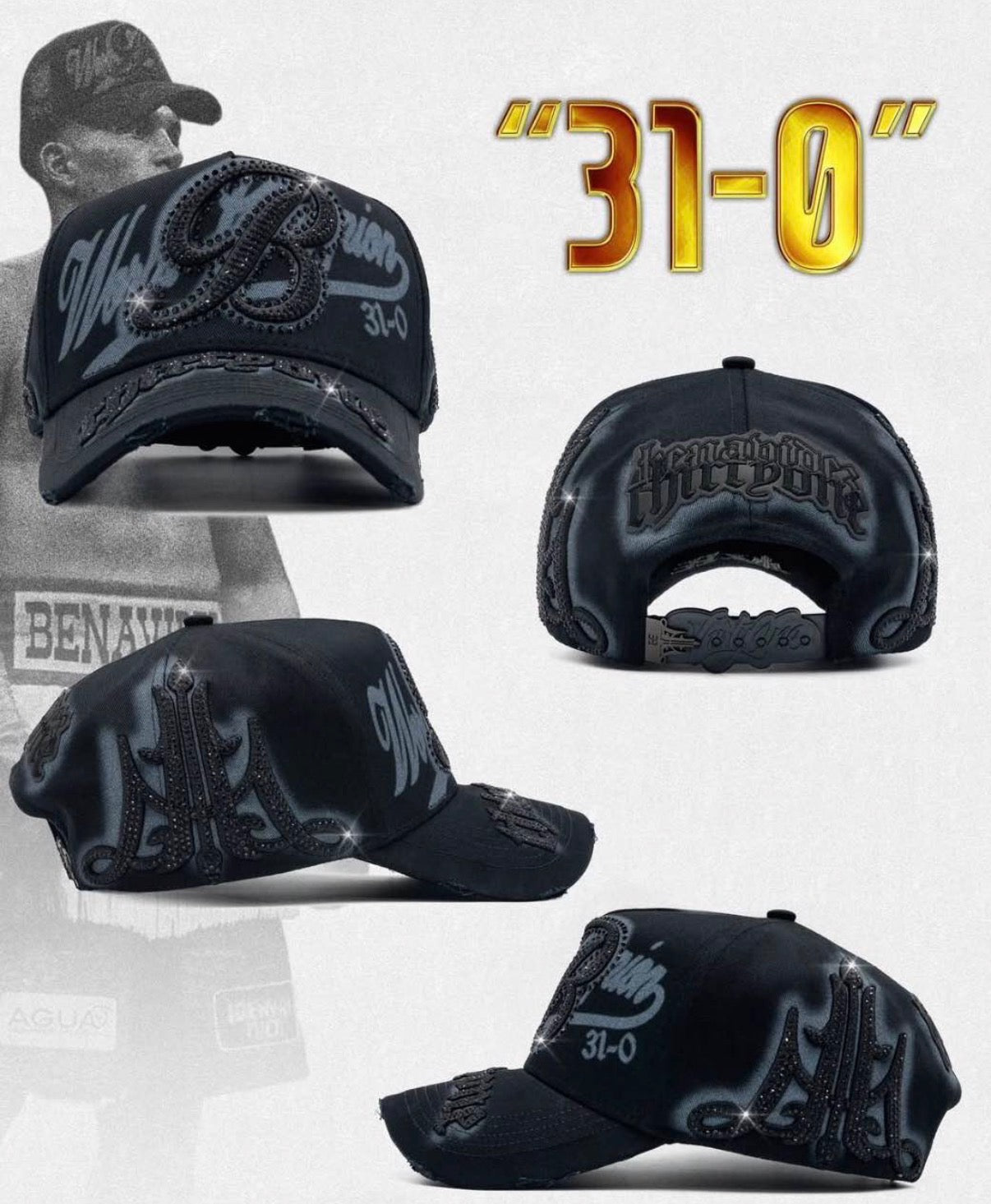 31 hats x Benavides “31-0”